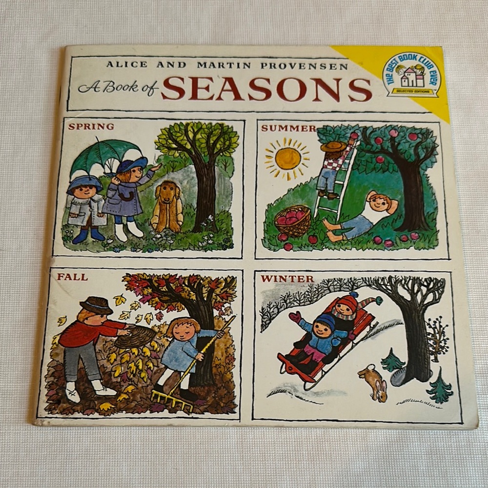 *VINTAGE* A Book of Seasons Children's Book by Alice & Martin Provensen